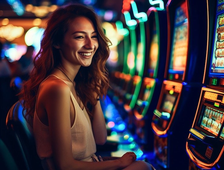 Antarmuka aplikasi mobile gigaspin88 menampilkan meja live-dealer dan permainan slot